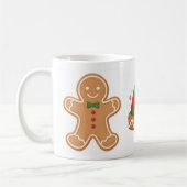 Festive Gingerbread & Elf Hat Christmas Mug Koffiemok (Links)