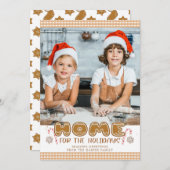 Festive Gingerbrood Baking HOME for the FEESTDAGEN (Voorkant / Achterkant)