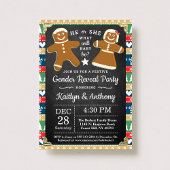 Festive Gingerbrood-kerstfeest Kaart