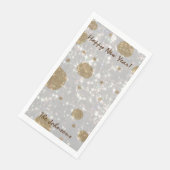 Festive Glitter Happy Nieuwjaar Napkins Servet (Hoek)