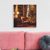 Festive Glow Canvas Afdruk (Insitu (Woonkamer))