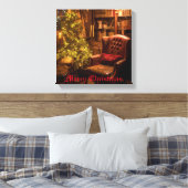 Festive Glow Canvas Afdruk (Insitu (Slaapkamer))