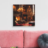 Festive Glow Canvas Afdruk (Insitu (Woonkamer))