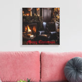 Festive Glow Canvas Afdruk (Insitu (Woonkamer))