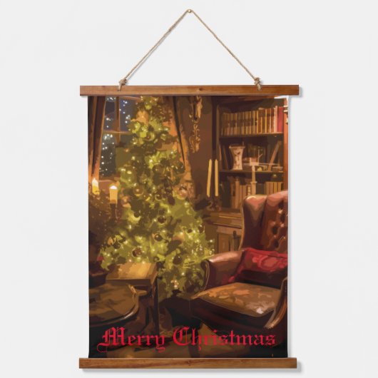 Festive Glow Hangend Wandkleed (Voorkant)