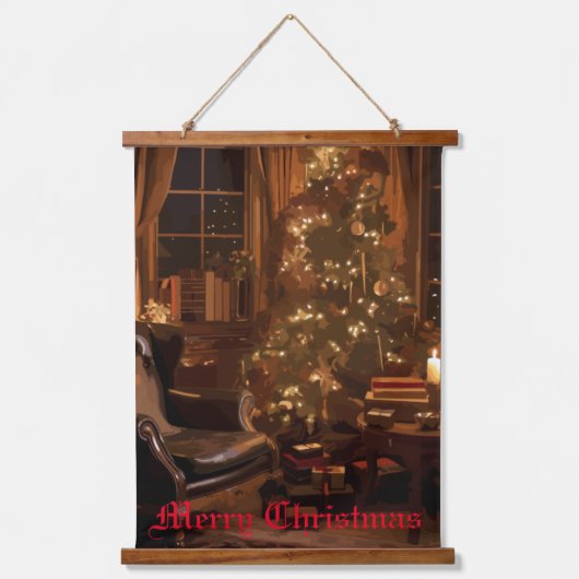 Festive Glow Hangend Wandkleed (Voorkant)