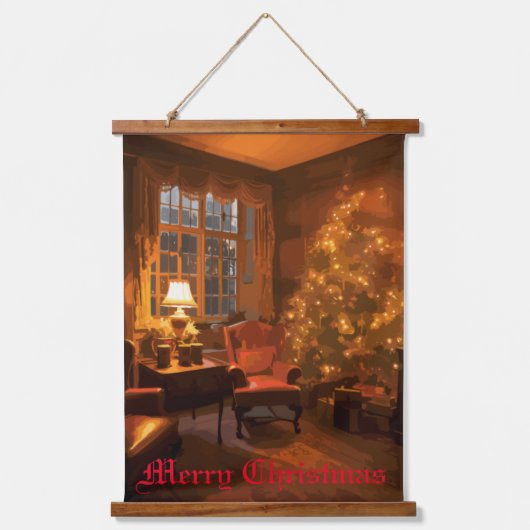 Festive Glow Hangend Wandkleed (Voorkant)