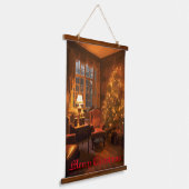 Festive Glow Hangend Wandkleed (Gebogen)