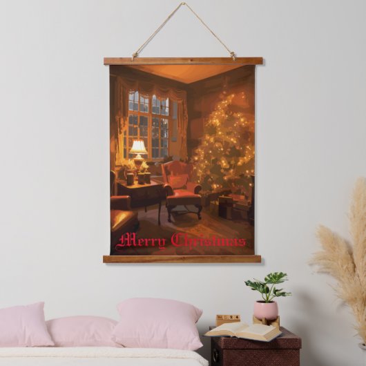 Festive Glow Hangend Wandkleed (Slaapkamer)
