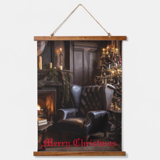 Festive Glow Hangend Wandkleed (Voorkant)