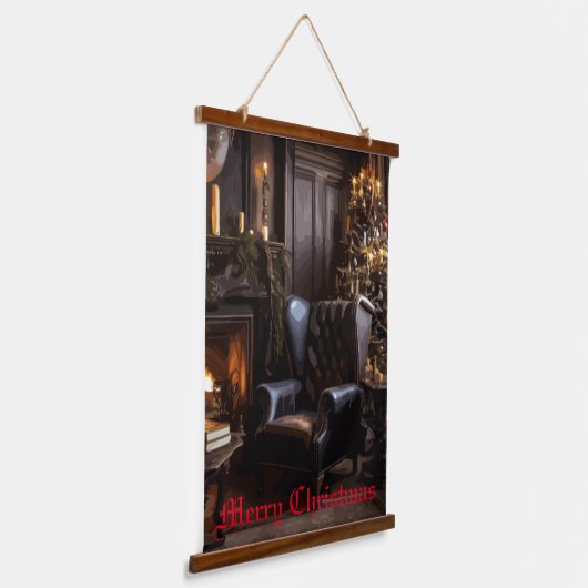 Festive Glow Hangend Wandkleed (Gebogen)