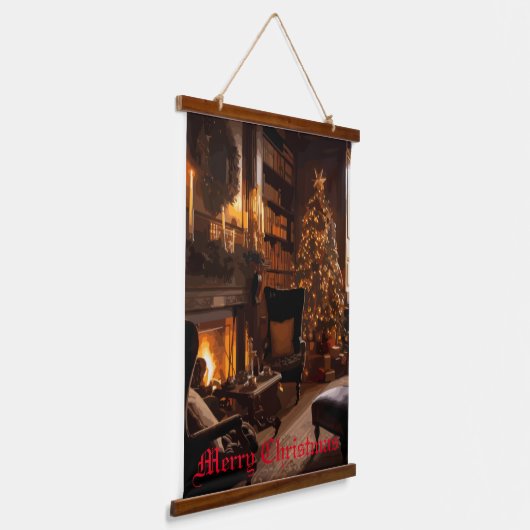 Festive Glow Hangend Wandkleed (Gebogen)