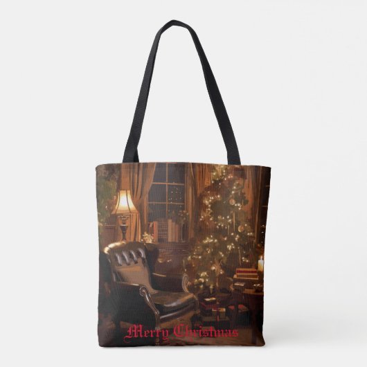 Festive Glow Tote Bag (Achterkant)