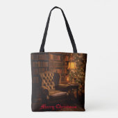Festive Glow Tote Bag (Achterkant)