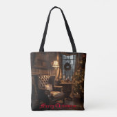 Festive Glow Tote Bag (Achterkant)