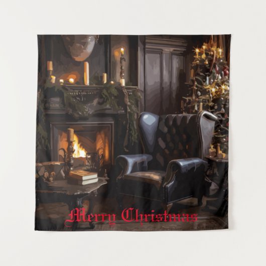 Festive Glow Wandkleed (Voorkant)