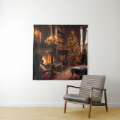 Festive Glow Wandkleed (In situ)