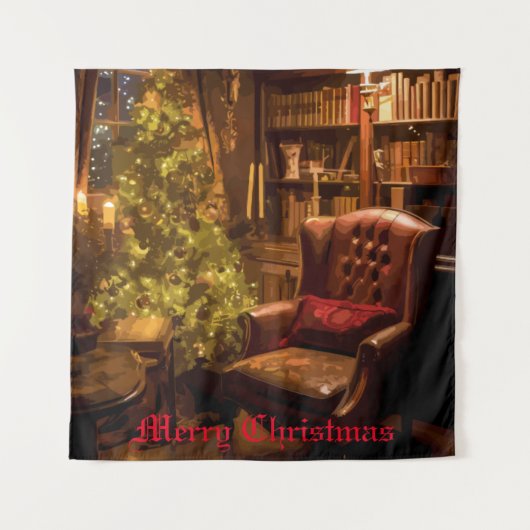 Festive Glow Wandkleed (Voorkant)