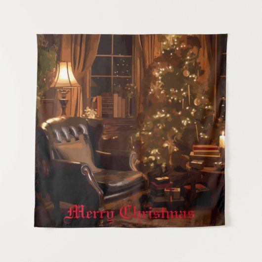 Festive Glow Wandkleed (Voorkant)