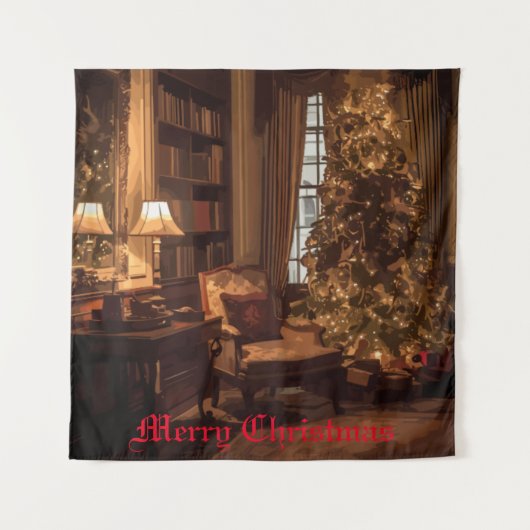 Festive Glow Wandkleed (Voorkant)