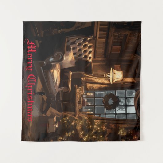 Festive Glow Wandkleed (Voorkant (horizontaal))