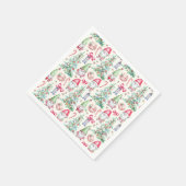 Festive Gnome Christmas party Paper Napkins Servet (Hoek)