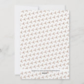 Festive Gnomes Merry Kerstmis Feestdagenkaart (Achterkant)