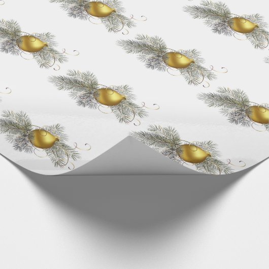 Festive Gold Decoration Cadeaupapier (Hoek)