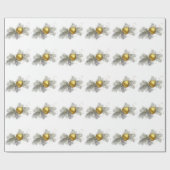 Festive Gold Decoration Cadeaupapier (Vlak)