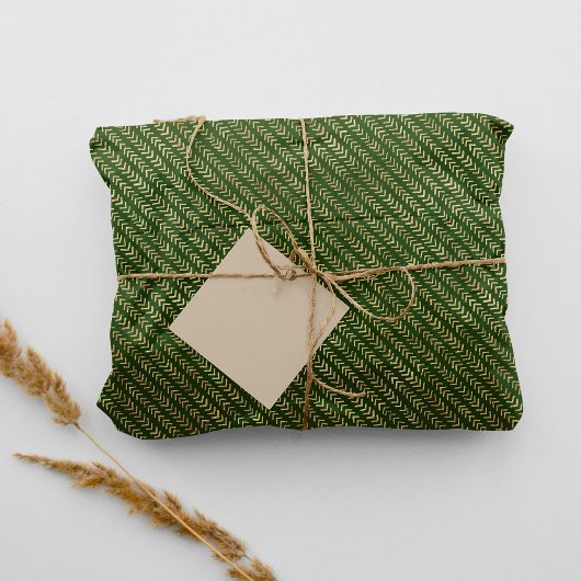 Festive Golden Arrow Patroonpapier Tissuepapier