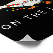 Festive Goose On The Loose Christmas Duck Light Xm Poster (Hoek)