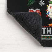 Festive Goose On The Loose Funny Ugly Sweater Chri Muismat (Hoek)