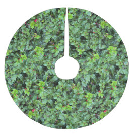 Festive Green Holly Berry Christmas Kerstboom Rok