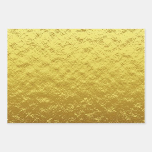 Festive Green Red en Gold Reindeer Inpakpapier Vel (Voorkant 3)