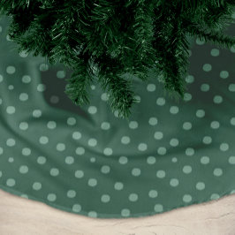 Festive Green Stippen Kerstmis Kerstboom Rok