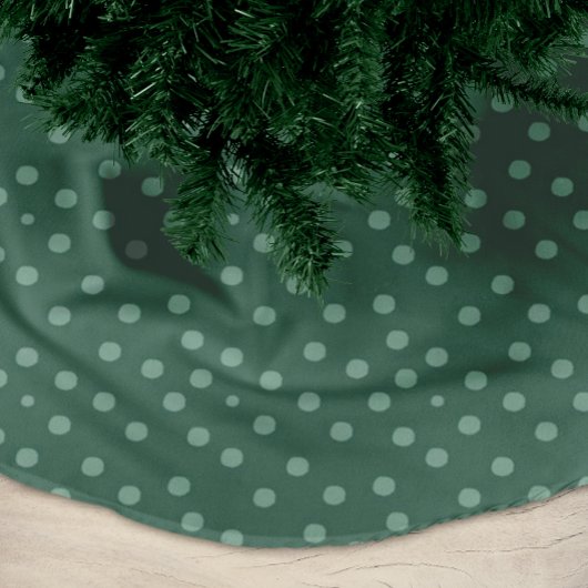 Festive Green Stippen Kerstmis Kerstboom Rok