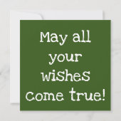 Festive Green White Foto Best Friend Kerstmis Kaart (Achterkant)