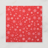 Festive Greenery Holiday Wedding Share The Love Informatiekaartje (Achterkant)