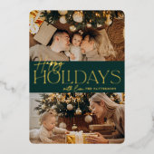 Festive Greeting | Prettige feestdagen 2 Foto (Voorkant)