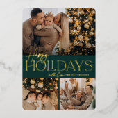 Festive Greeting | Prettige feestdagen 3 Foto (Voorkant)