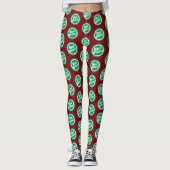 Festive Hail Satan Leggings (Voorkant)