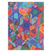 Festive Hanukkah tablecloth Tafelkleed (Voorkant)