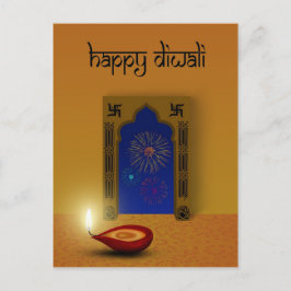 Festive Happy Diwali - Briefkaart