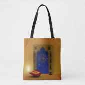 Festive Happy Diwali Fireworks - Canvas tas (Voorkant)