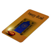 Festive Happy Diwali - Flexible Magnet Magneet (Linkerzijde)