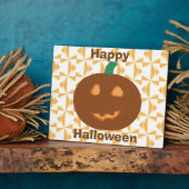 Festive Happy Halloween Fotoplaat (Zijkant)