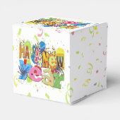 Festive Happy Nieuwjaar Bedankdoosjes (Achterkant)