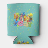 Festive Happy Nieuwjaar Blikjeskoeler (Voorkant)