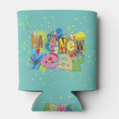 Festive Happy Nieuwjaar Blikjeskoeler (Achterkant)