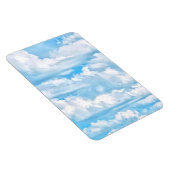 Festive Happy Sunny Clouds Achtergrond Magneet (Rechterzijde)